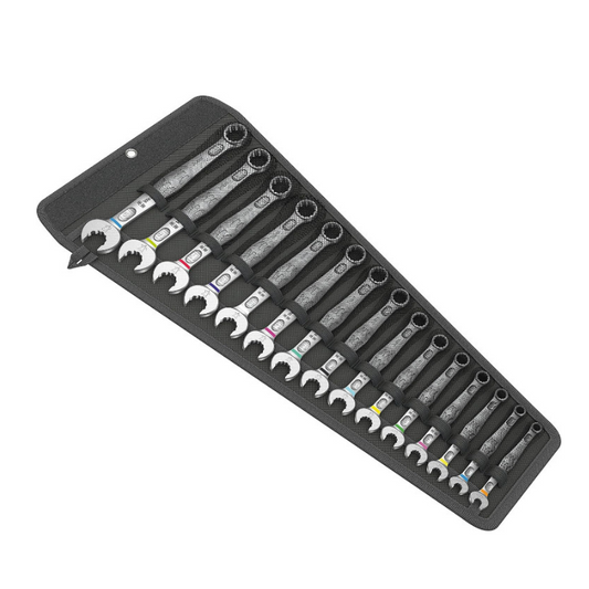 WERA 6003 Joker 15-Piece Metric Ring Spanner Set 05020302001