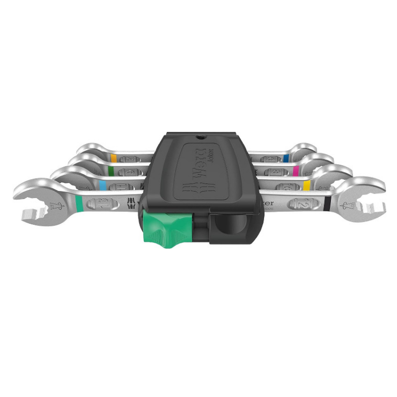 WERA 6005 Joker Double Open-End Wrench Set 4‑Piece 05020314001