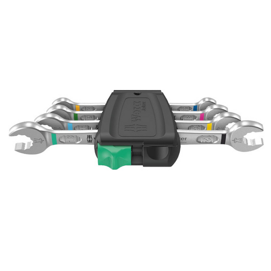 WERA 6005 Joker Double Open-End Wrench Set 4‑Piece 05020314001