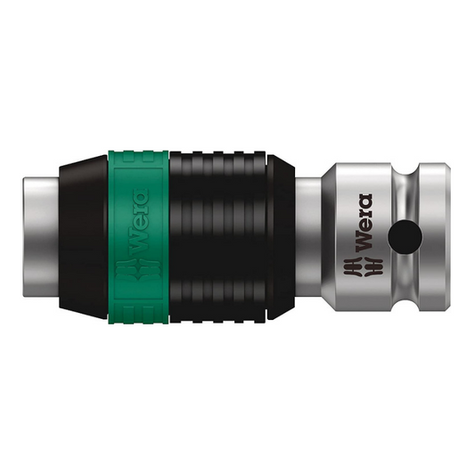 WERA 8784 A1 Zyklop Extension, 1/4" Drive x 37 mm High-Quality Bit Holder Adapter