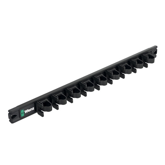 WERA 9611 Magnetic Tool Rail Holds up to 9 Kraftform Screwdrivers 05136414001