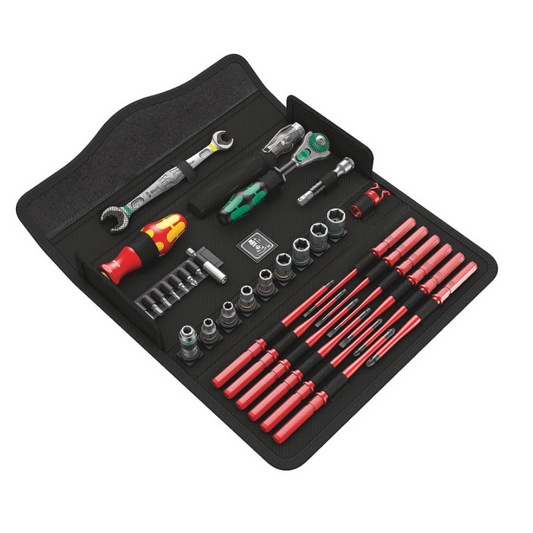 WERA Kraftform Kompakt W1 Maintenance 35‑Piece Tool Set 05135926001
