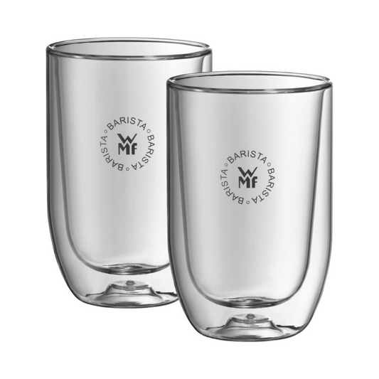 WMF Barista Glass Set – 2-Piece Double-Walled Latte Macchiato Glasses 280 ml