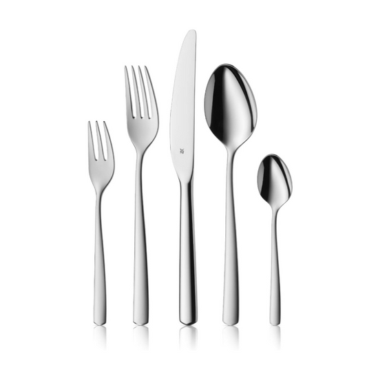 WMF Boston Cutlery Set – 60-Piece for 12 People Polished Cromargan Stainless Steel