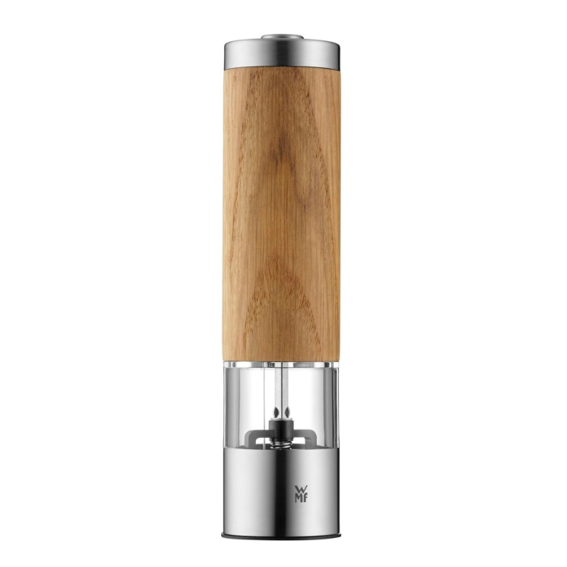 WMF Ceramill Electric Mill – 21.5 cm Oak Wood & Cromargan® Stainless Steel
