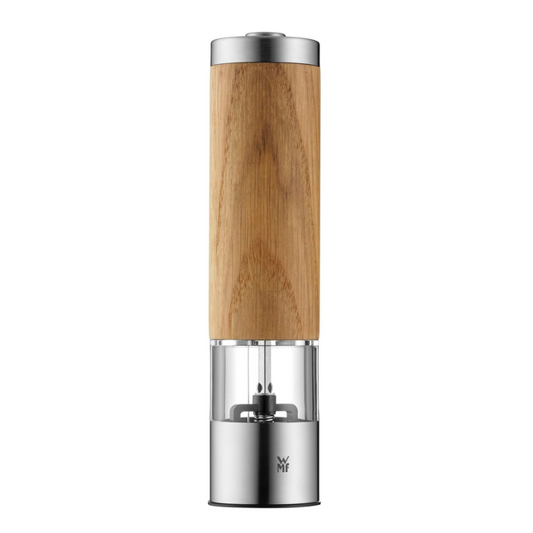 WMF Ceramill Electric Mill – 21.5 cm Oak Wood & Cromargan® Stainless Steel