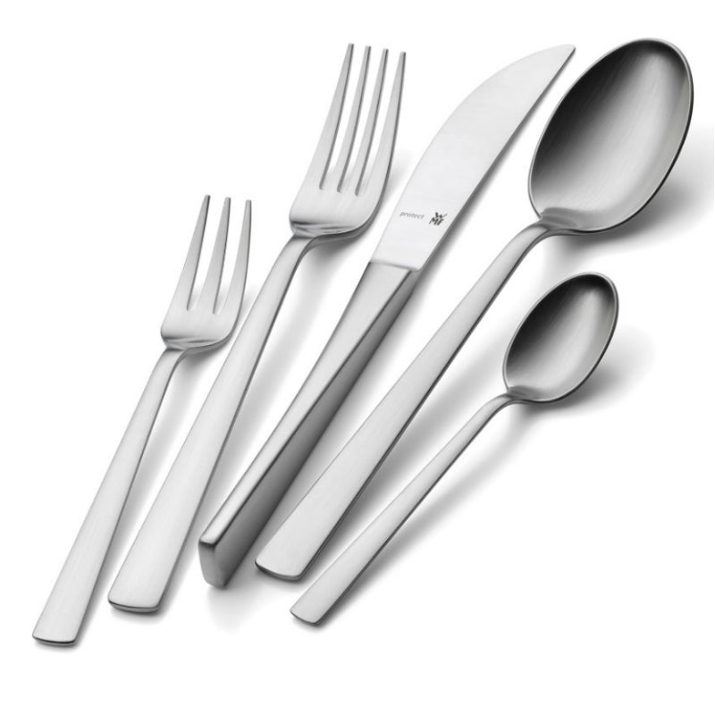 WMF Corvo Cutlery Set 30-Piece – For 6 People with Hollow Handle Knives