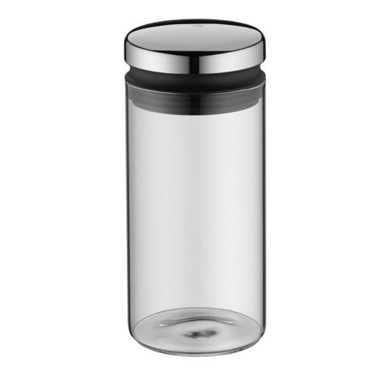 WMF Depot Glass Storage Jar – 1L Airtight Food Container with Lid