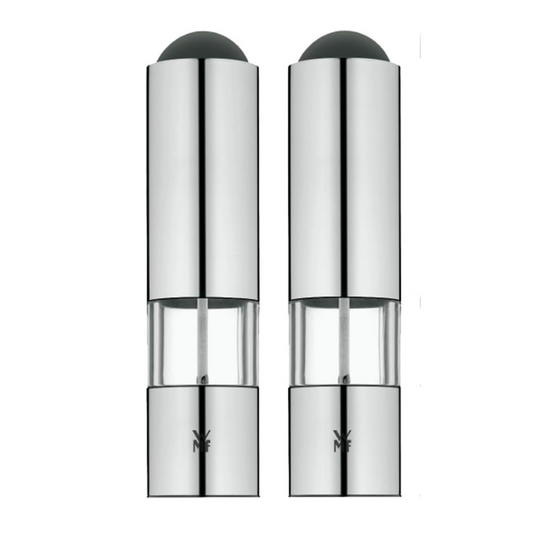 WMF Electric Mill Set – 2-Piece 21 cm Salt & Pepper Grinders