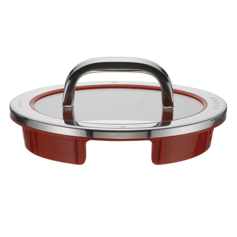 WMF Function 4 Pot Lid 16 cm – Glass Lid with 4 Pouring Functions