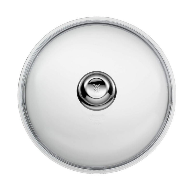 WMF Glass Lid – 28 cm Heat-Resistant Pan Lid with Stainless Steel Knob