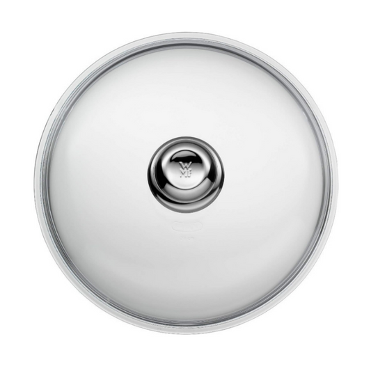 WMF Glass Lid – 28 cm Heat-Resistant Pan Lid with Stainless Steel Knob