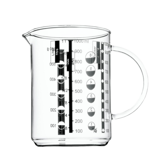 WMF Gourmet Measuring Jug 1L Heat-Resistant Glass