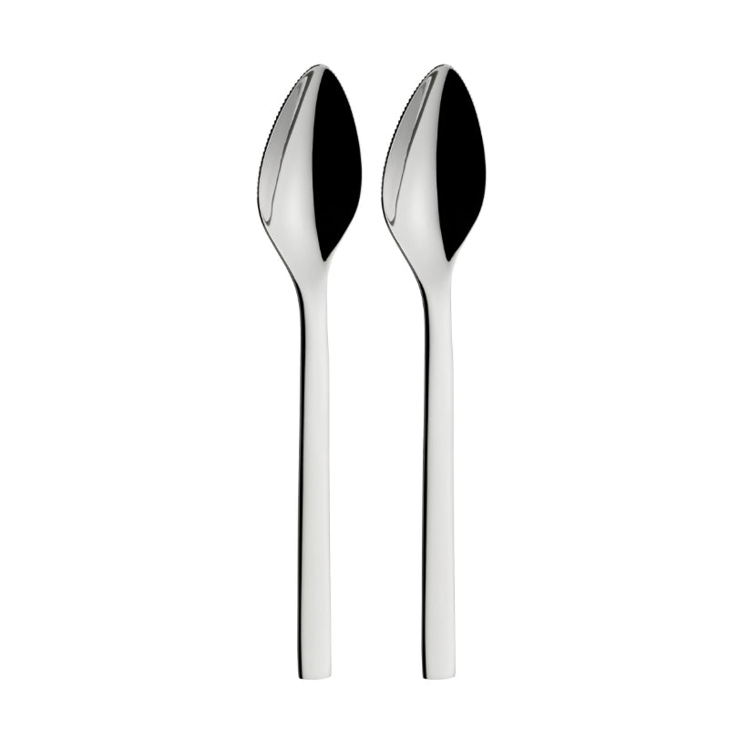 WMF Nuova Grapefruit Spoon Set – 2-Piece, 16 cm Cromargan® Stainless Steel
