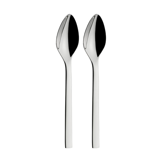 WMF Nuova Grapefruit Spoon Set – 2-Piece, 16 cm Cromargan® Stainless Steel