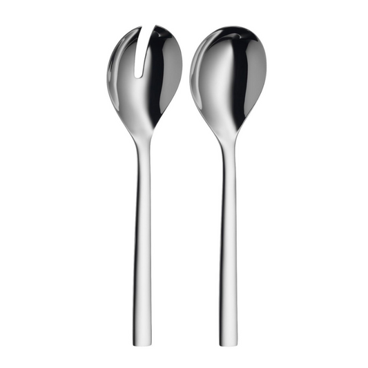 WMF Nuova Salad Serving Set 25 cm Small Serving Spoon & Fork