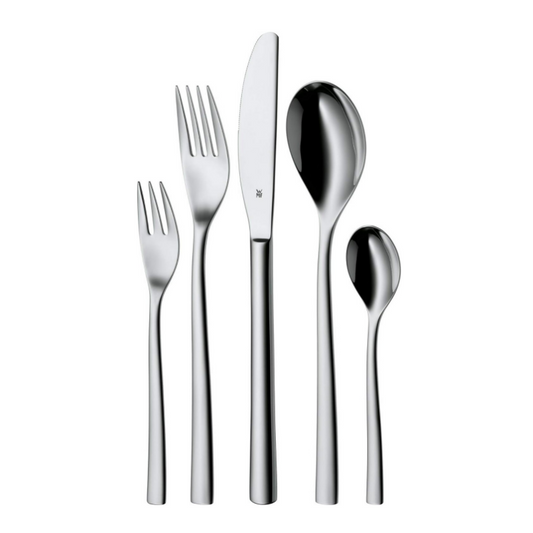 WMF Palermo Cutlery Set – 60-Piece for 12 People Polished Cromargan Stainless Steel
