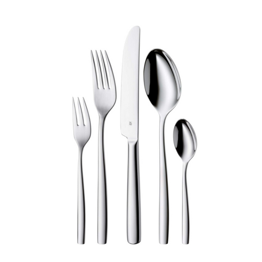 WMF Palma Cutlery Set – 60-Piece for 12 People Polished Cromargan Stainless Steel
