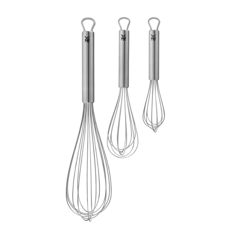 WMF Profi Plus Stainless Steel Balloon Whisk Set – 3-Pieces