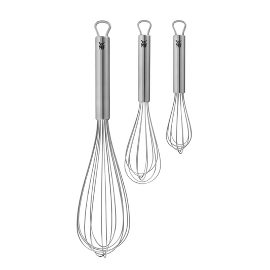 WMF Profi Plus Stainless Steel Balloon Whisk Set – 3-Pieces