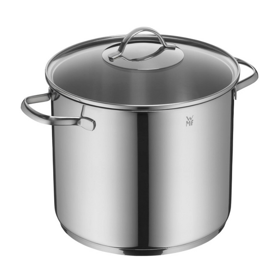 WMF Provence Plus Stockpot – 24 cm, 8.8L Induction & Oven Safe with Glass Lid