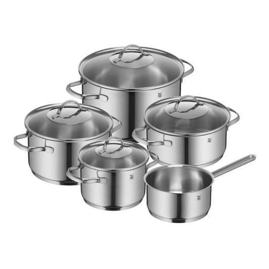 WMF Provence plus 5-pieces induction Cookware Set with Glass Lid