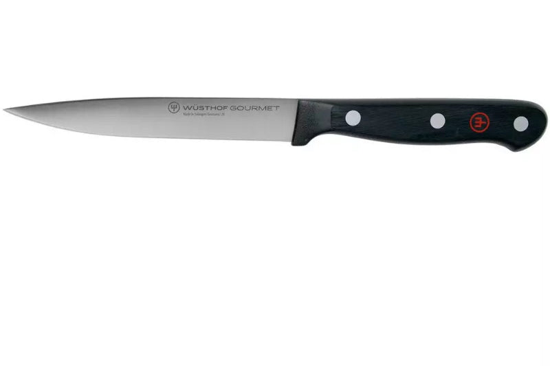 WÜSTHOF Gourmet Vegetable Knife 12 cm Black Handle