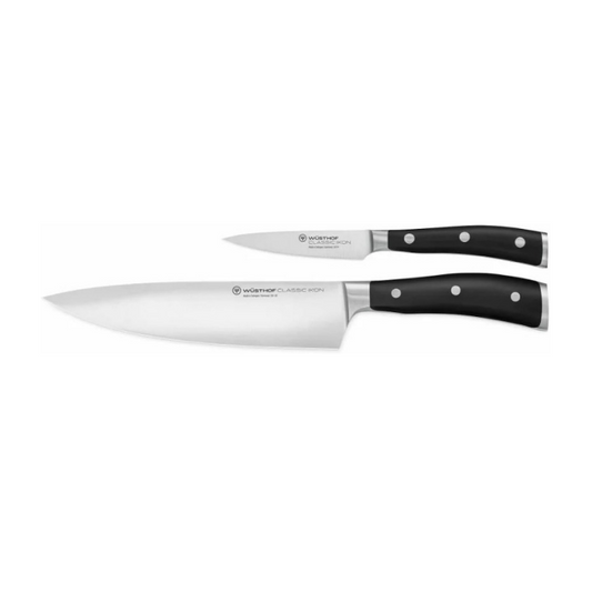WÜSTHOF Classic Ikon 2-Piece Knife Set Elegance Meets Performance