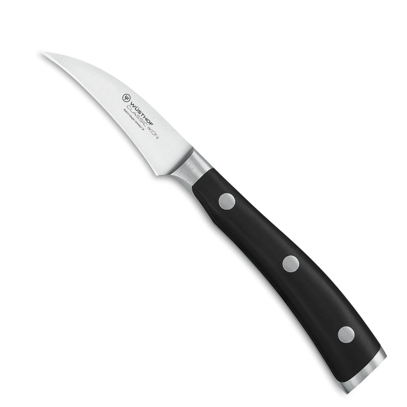 WÜSTHOF Classic Ikon Paring Knife 7 cm – Black