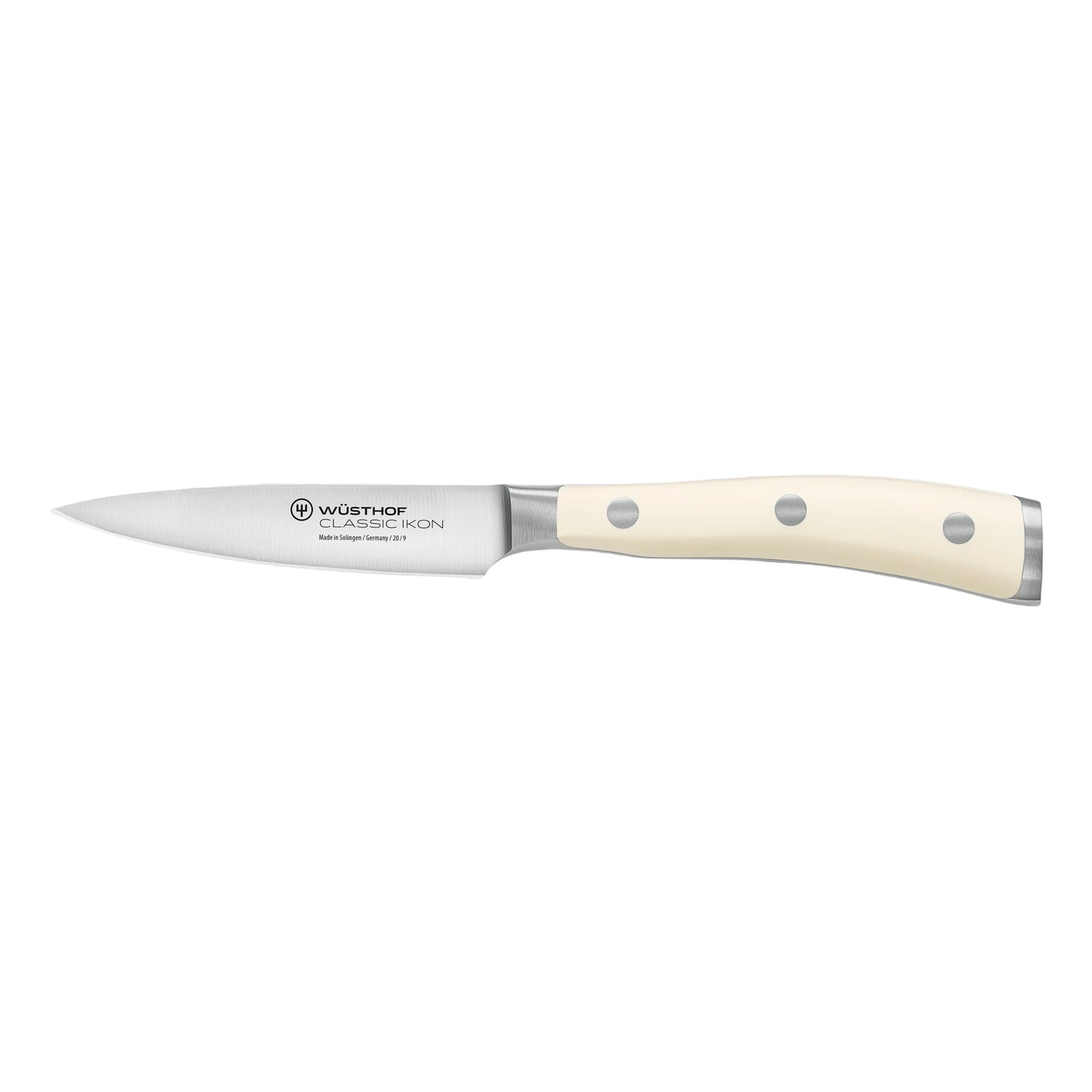 WÜSTHOF Classic Ikon Paring Knife 9 cm Black Handle