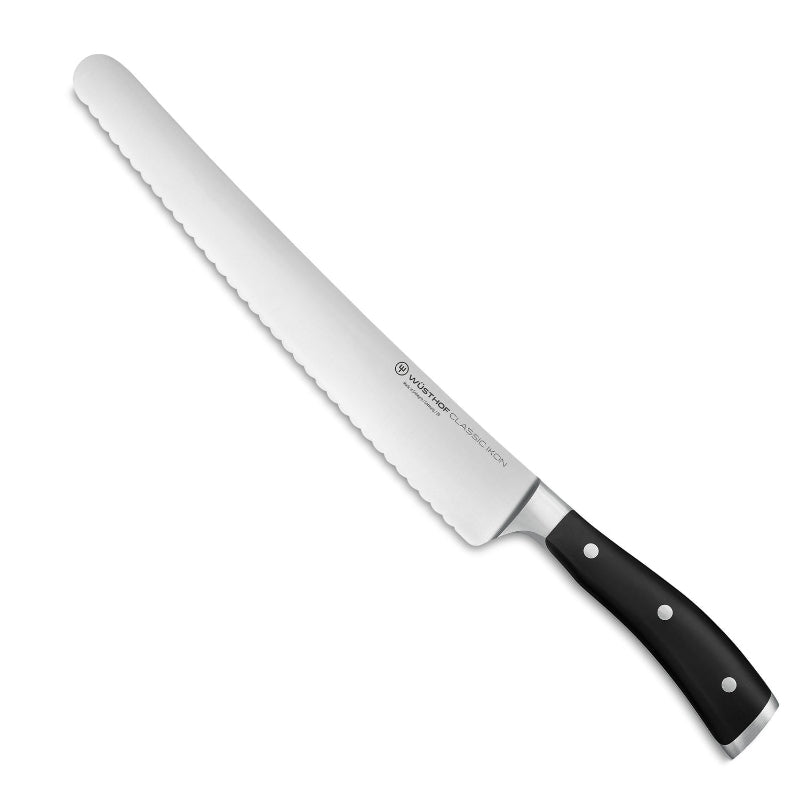 WÜSTHOF Classic Ikon Super Slicer 26 cm Black/Silver