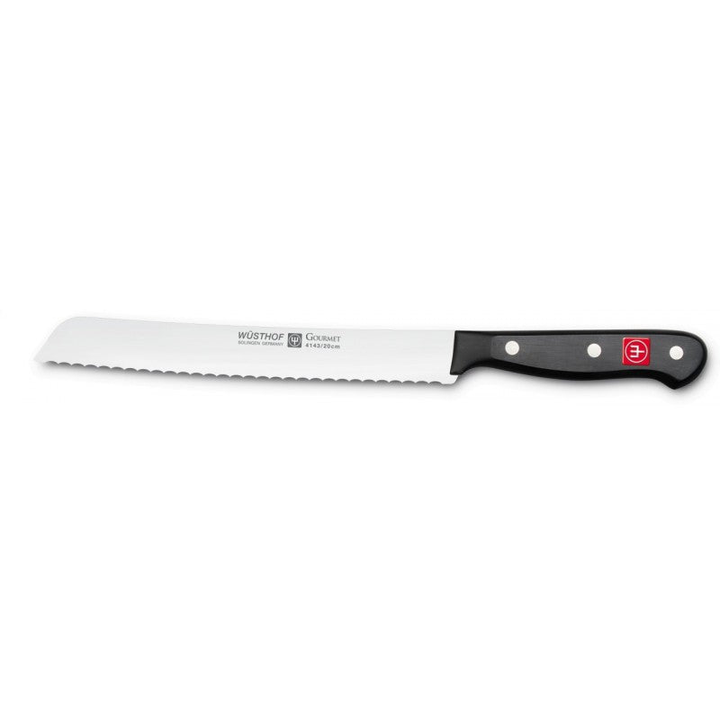 WÜSTHOF Gourmet Bread Knife 20 cm Effortless Slicing for Every Crust
