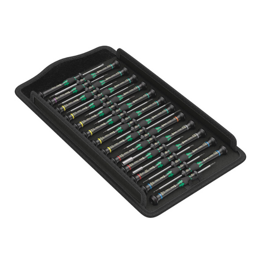Wera 05134000001 Kraftform Micro Big Pack 1 25-Piece Precision Screwdriver Set