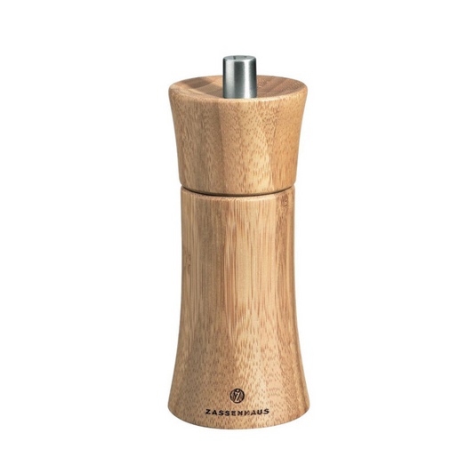 ZASSENHAUS Frankfurt Pepper Mill Bamboo Wood 14cm 023213