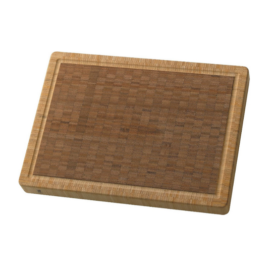 ZWILLING Bamboo Cutting Board – 42 x 31 cm, Reversible with Juice Groove