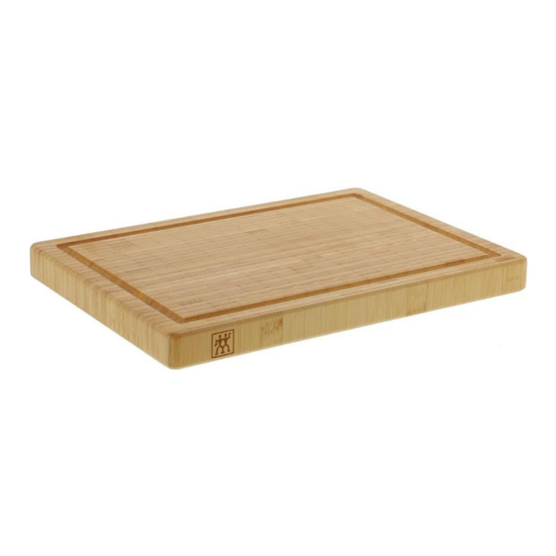 ZWILLING Bamboo Cutting Board With Juice Groove Medium 36 x 26 cm Dual-Sided