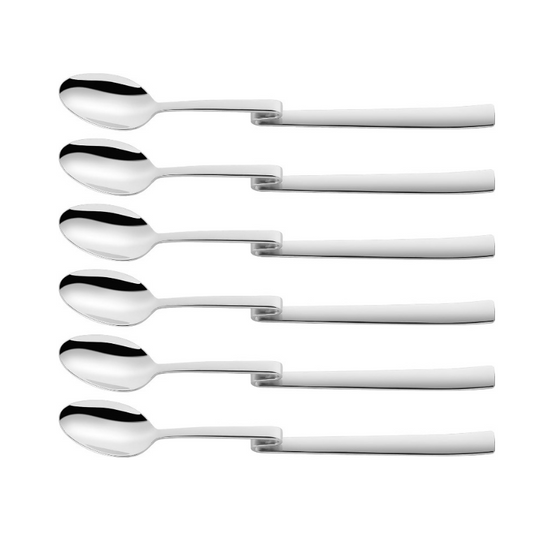 ZWILLING Dinner Latte Macchiato Spoon Set – 6-Pieces Polished Finish