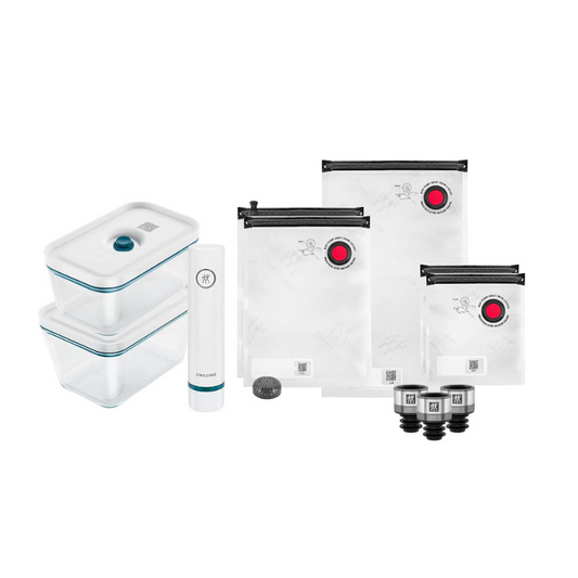 ZWILLING Fresh & Save Vacuum Starter Set – 11-Piece Glass Set La Mer Edition