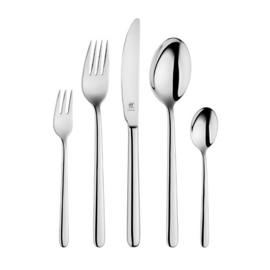 ZWILLING Newcastle Cutlery Set – 30-Piece Polished Stainless Steel