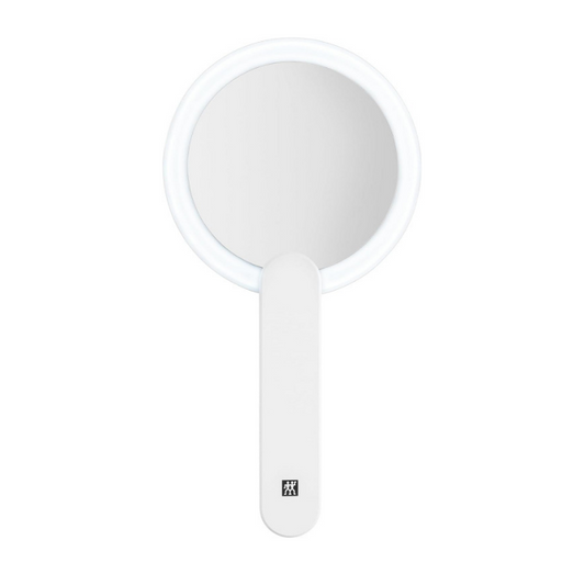 ZWILLING Premium Cosmetic Mirror – 10x Magnification and Rechargeable