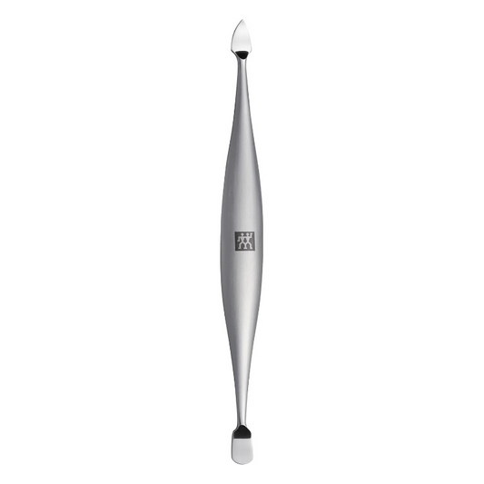 ZWILLING Premium Cuticle Pusher & Nail Cleaner 125mm Double-Ended