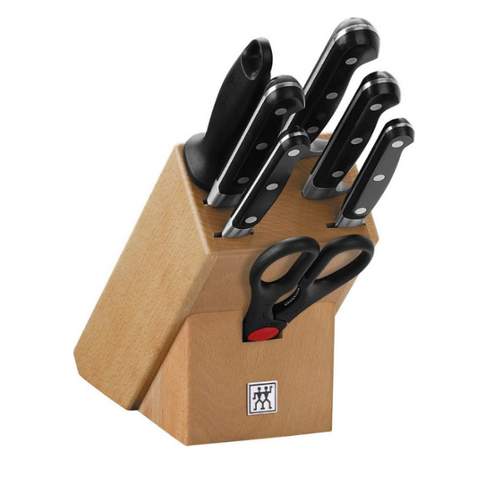 ZWILLING Professional "S" Knife Block Set 8-Piece Made in Germany