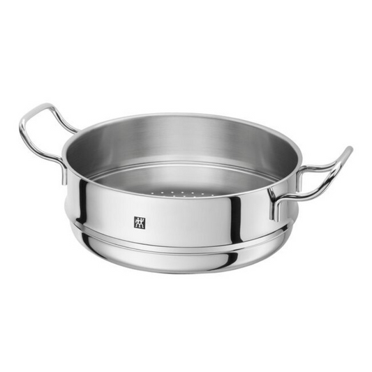 ZWILLING Steamer Insert 24 cm Stainless Steel Vegetable & Dumpling Steamer