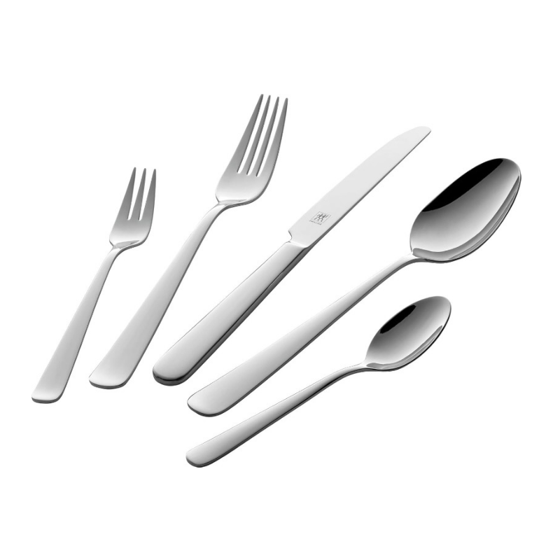 ZWILLING Swing 30-Piece Cutlery Set For 6 People Stainless Steel Polished Finish