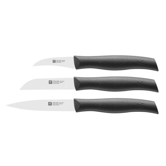 Zwilling 38737000 Twin Grip Knife Set 3-Piece Precision, Durability & Comfort in One