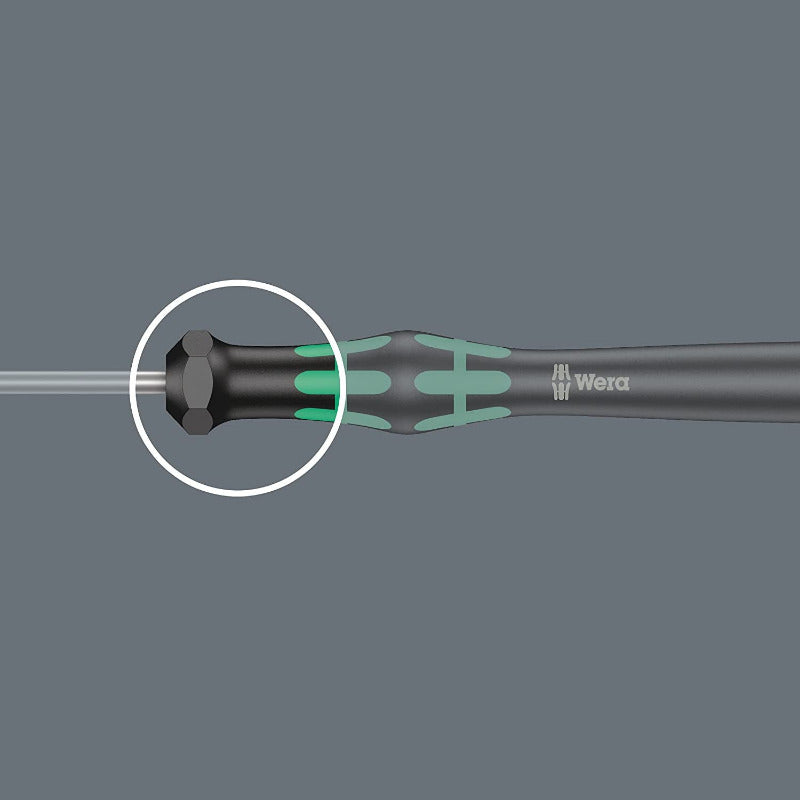 WERA 2035/6A Kraftform Micro Screwdriver Set – 6‑Piece with Rack (05118150001)