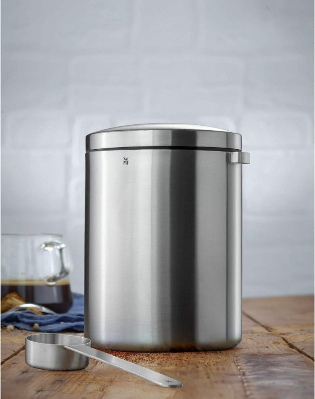 WMF Kult Coffee and Tea Canister – 500g Capacity with Measuring Spoon