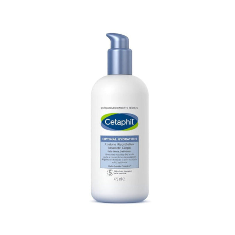 CETAPHIL Optimal Hydration Body Lotion – 48H Moisture for Dry & Sensitive Skin (473ml)