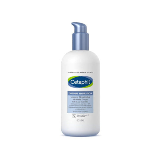 CETAPHIL Optimal Hydration Body Lotion – 48H Moisture for Dry & Sensitive Skin (473ml)