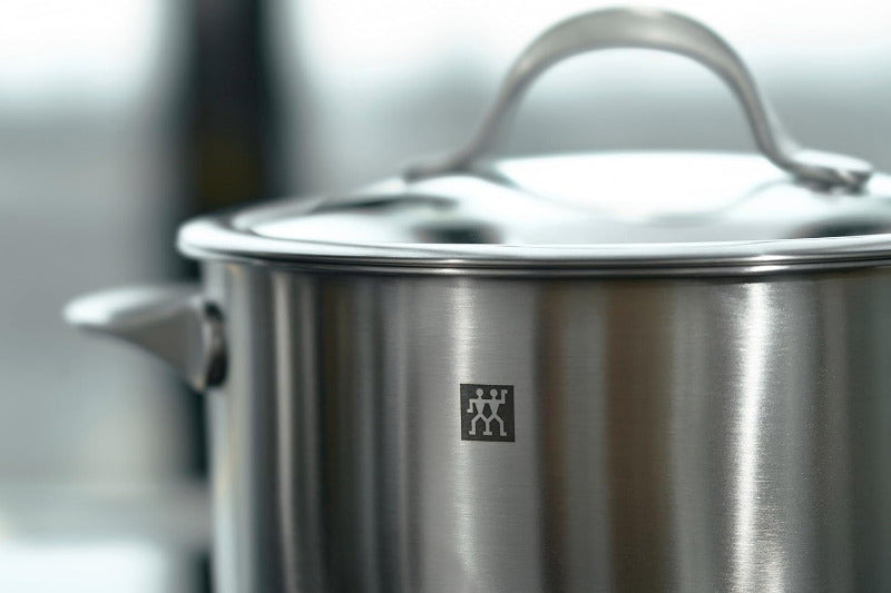 ZWILLING Essence 5-Piece Cookware Set – Stainless Steel, With Glass Lids | Induction-Ready